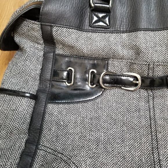 ads Attitude Design Style Houndstooth Women's Lap Top Bag Purse, Messenger Bag - Picture 2 of 13